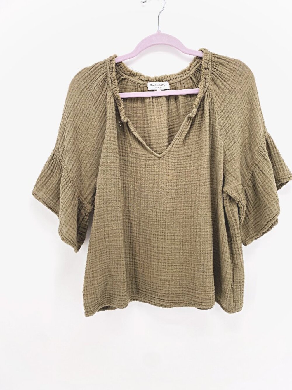 Michael Stars Savannah Gauze Top